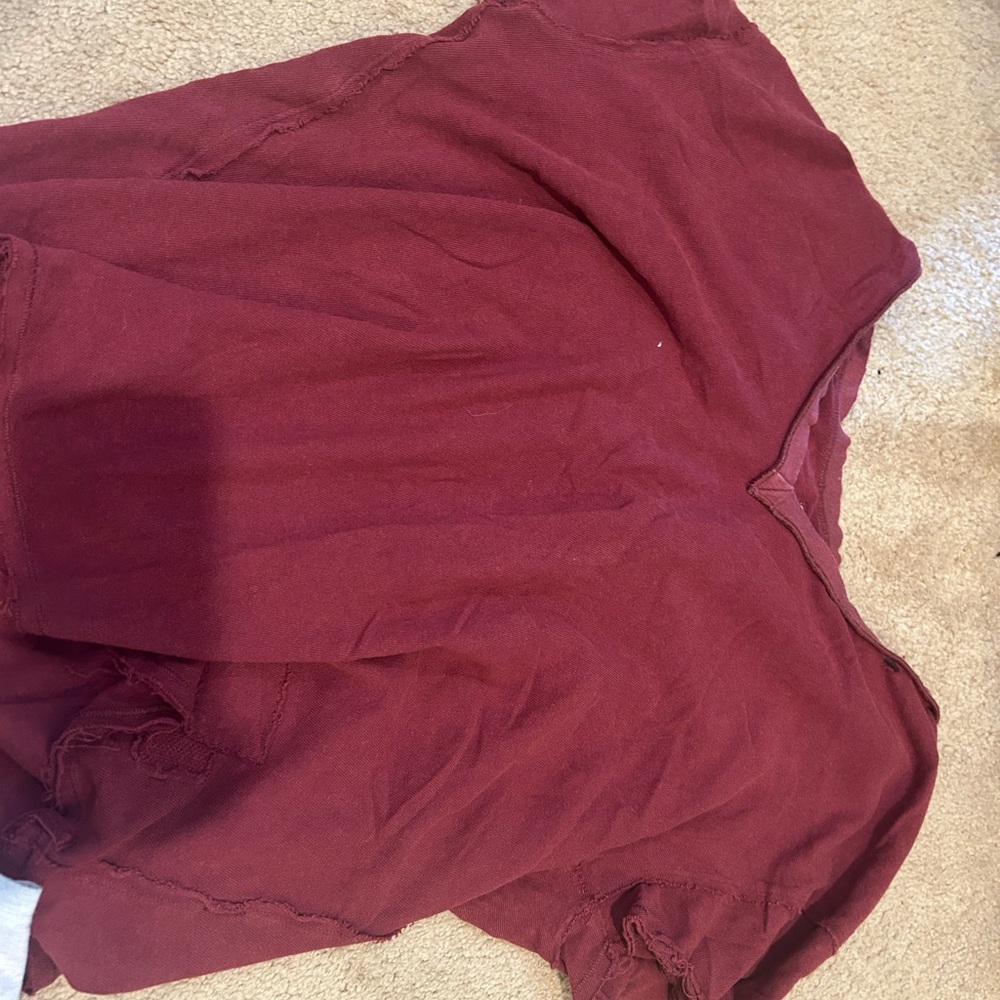 We The Free Short Sleeve Tee - Burgundy